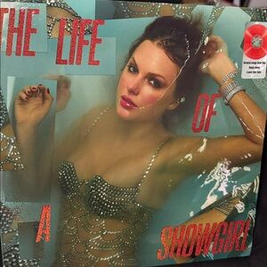 Taylor Swift -The Life of a Showgirl Vinyl Record-NEW orange glitter vinyl
